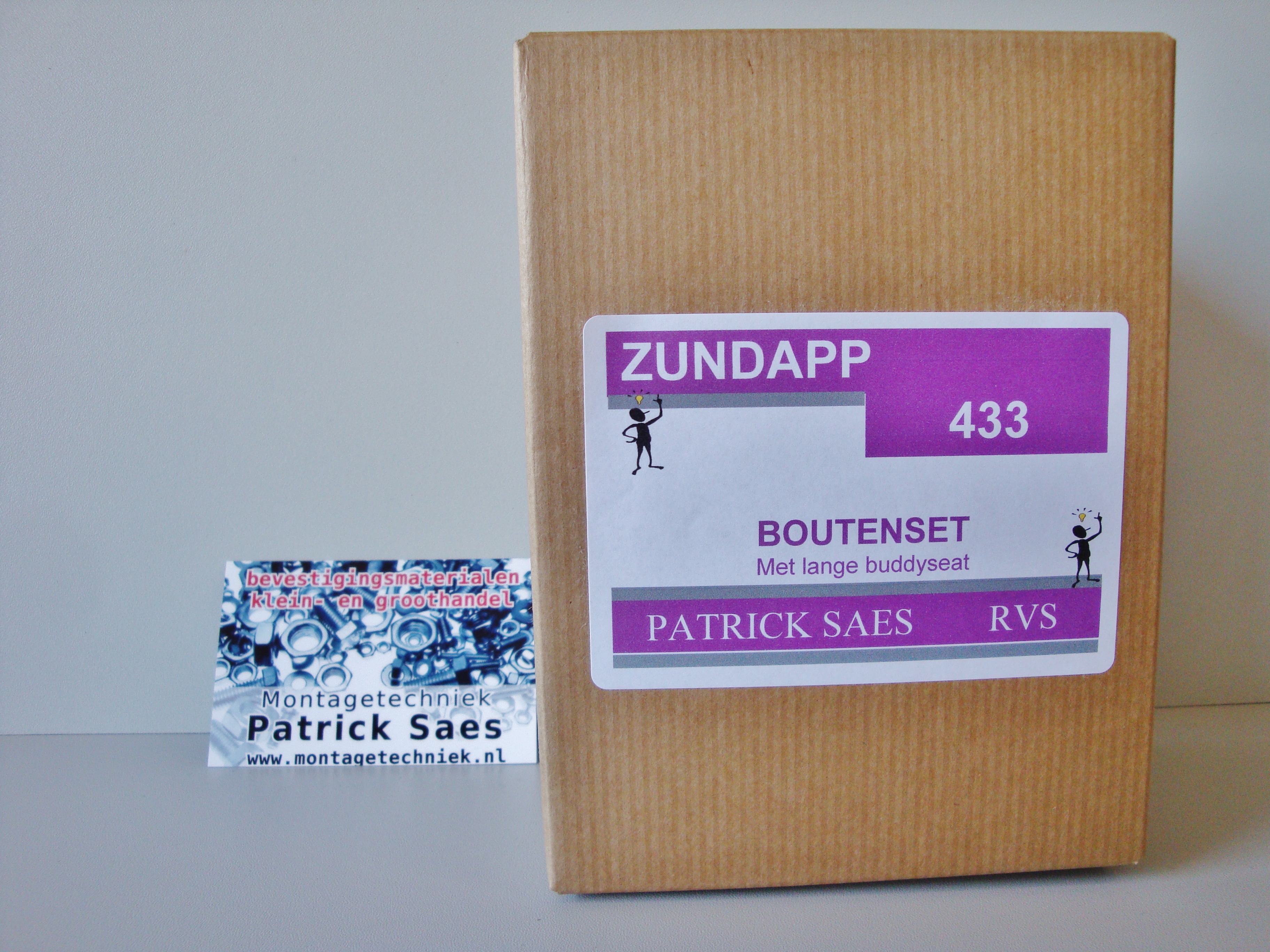 Stainless steel bolts kit Zundapp 433